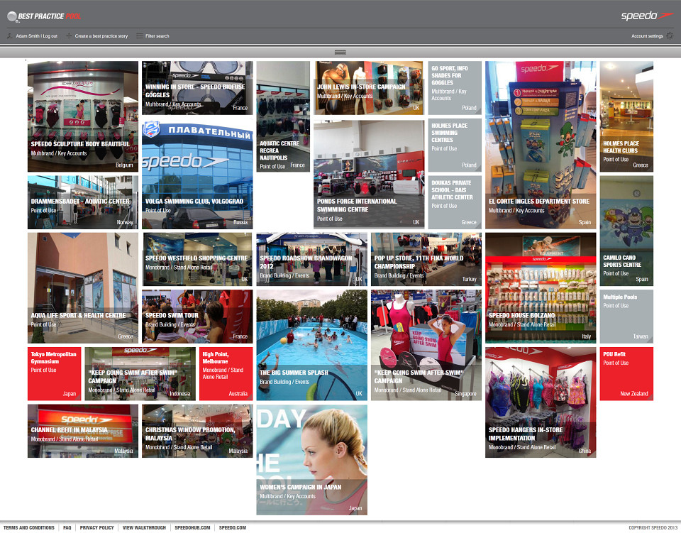Speedo Best Practice Pool main page